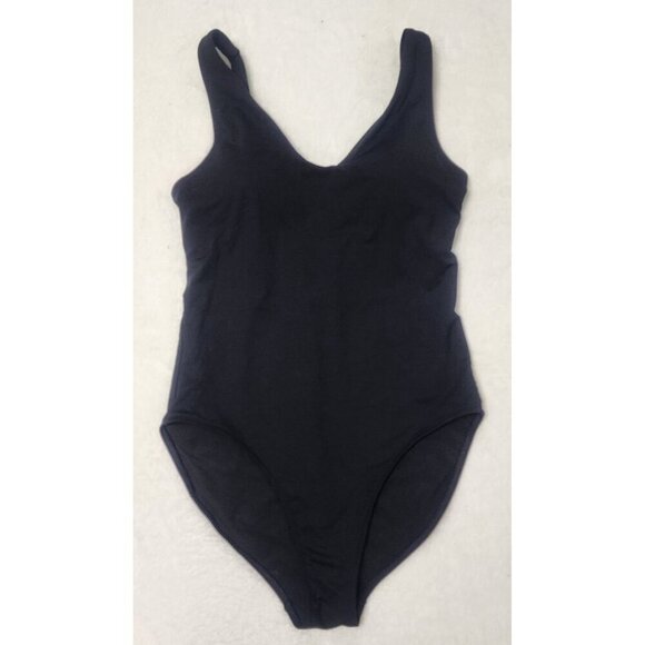 NWOT Athleta Seychelles Black One Piece Swimsuit Small Tall - Picture 4 of 8